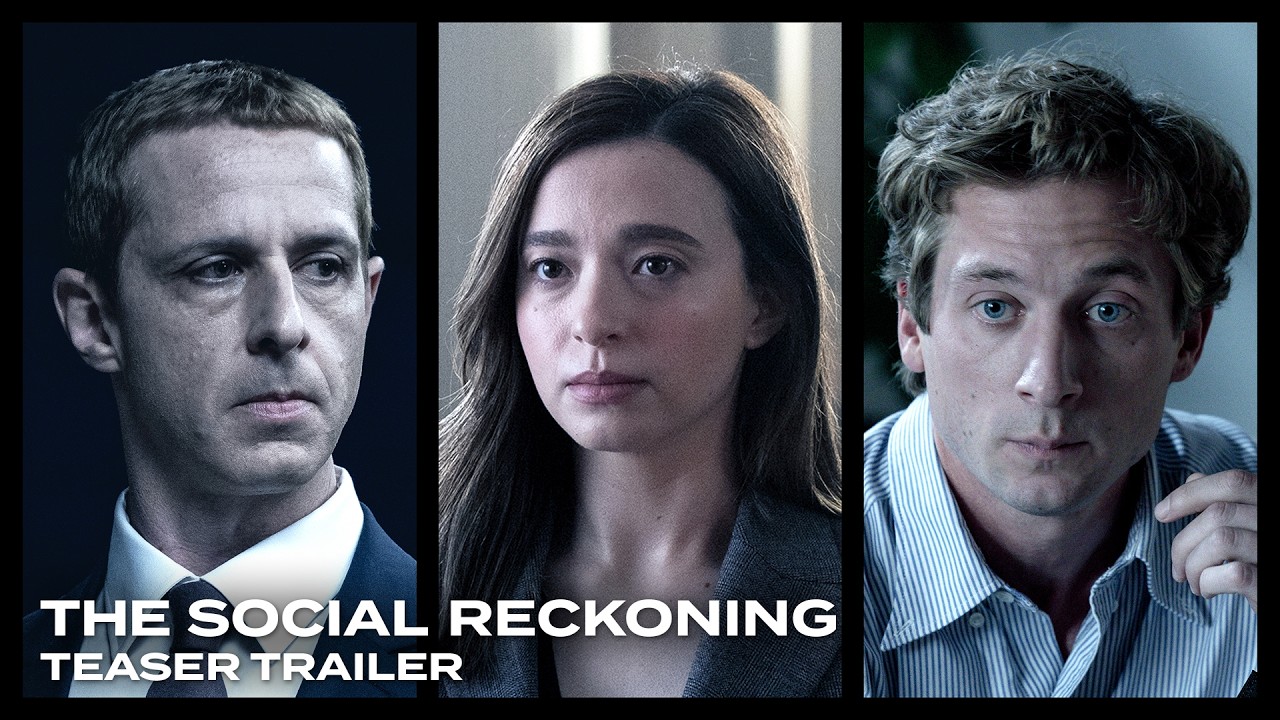 ภาพโปรโมตทางการจาก Sony Pictures Entertainment ประกอบข่าว Aaron Sorkin เผยที่มาหนัง The Social Reckoning เล่าเรื่อง Frances Haugen ผู้แจ้งเบาะแส Facebook
