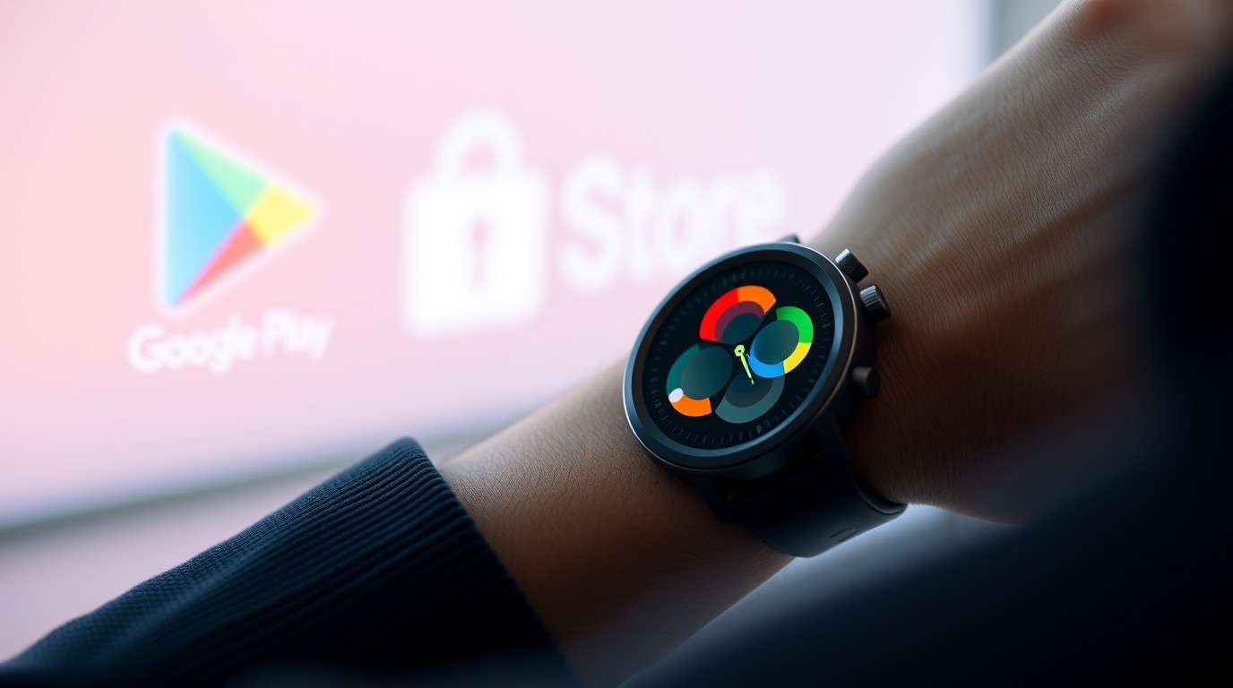 ภาพสร้างด้วย AI (ไม่ใช่ภาพถ่ายจริง) ประกอบข่าว Google ปล่อยหน้าปัดนาฬิกาจาก Pixel Watch 5 ให้ Pixel Watch 4 ผ่านแอป Pixel Watch Faces