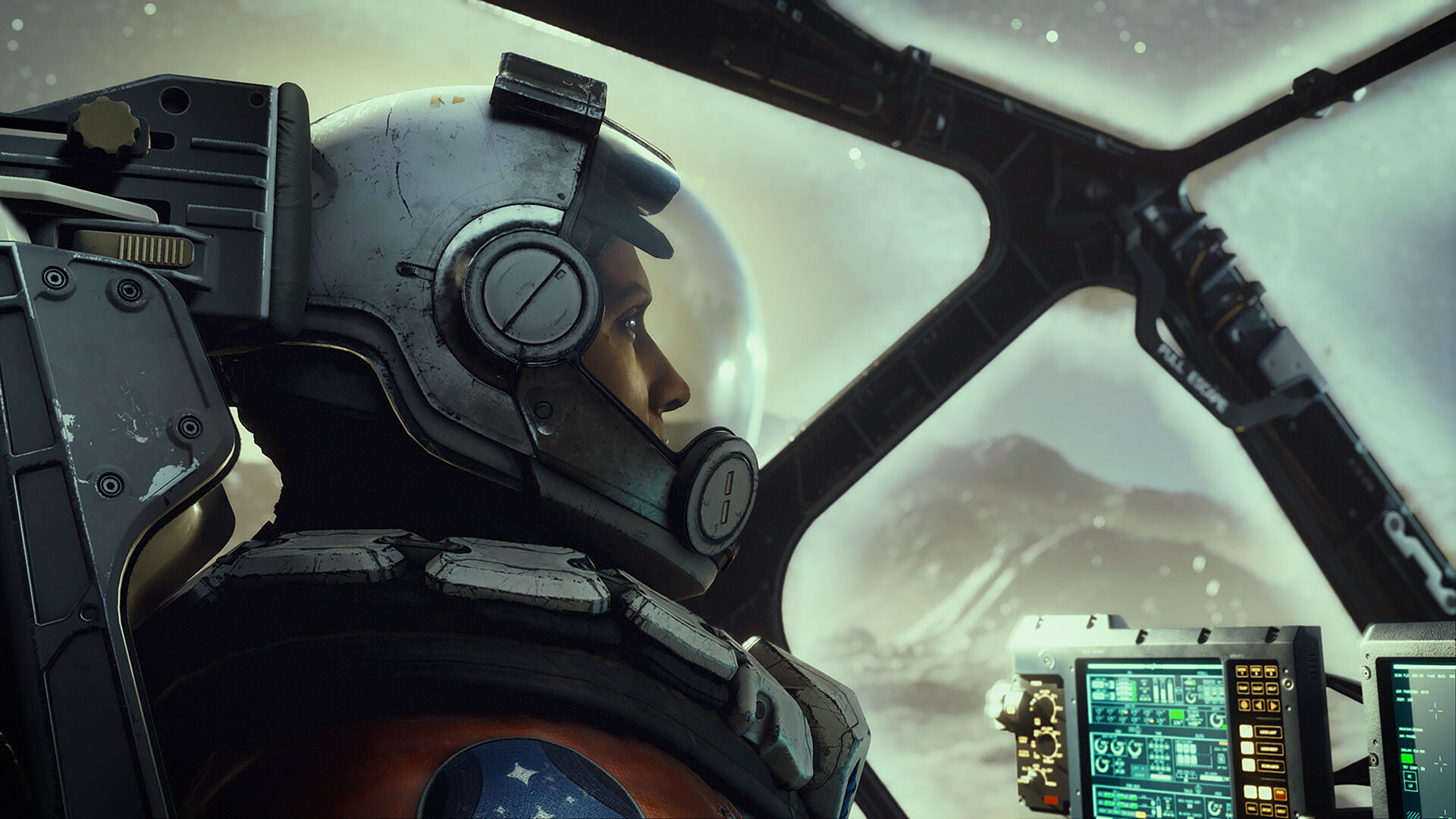 ภาพโปรโมตทางการจาก Bethesda Game Studios / Bethesda Softworks ประกอบข่าว โมด Seamless Landing ที่กำลังพัฒนา อาจทำให้ Starfield ใกล้สไตล์ No Man's Sky มากขึ้น