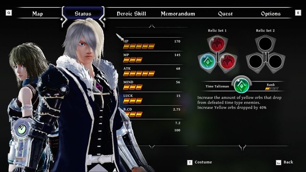 ภาพหน้าจอเกม AeternoBlade II: Infinity ภาพที่ 3