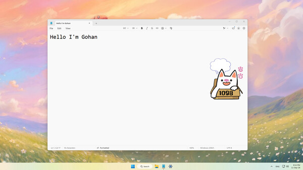 ภาพหน้าจอเกม GOHAN a little dreamer ภาพที่ 3