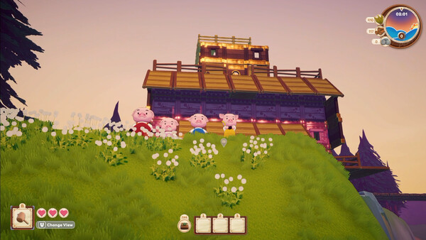 ภาพหน้าจอเกม Pigs and Wolf ภาพที่ 2