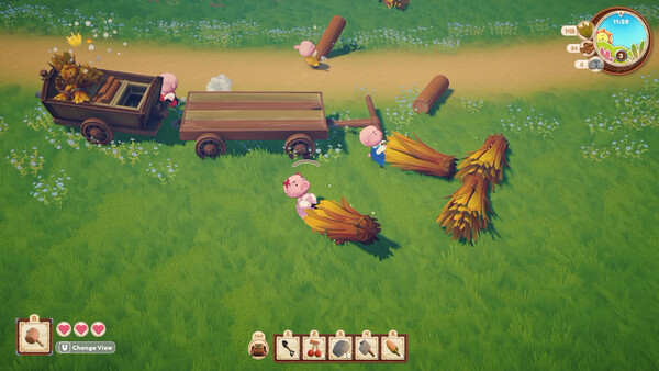 ภาพหน้าจอเกม Pigs and Wolf ภาพที่ 3