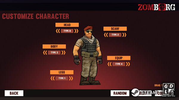 ภาพหน้าจอเกม Zomborg ภาพที่ 1